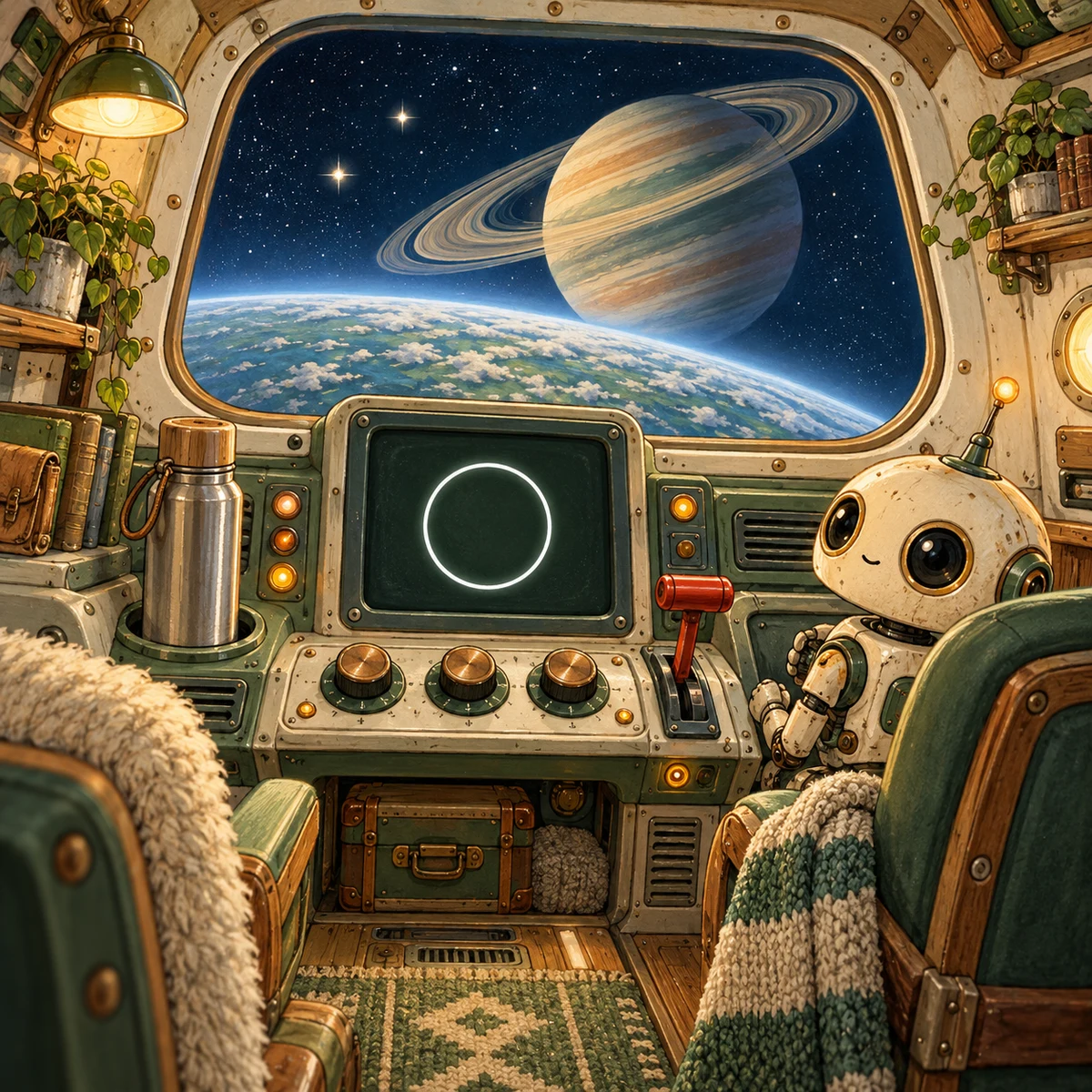 별빛 우주 정거장 원본 그림