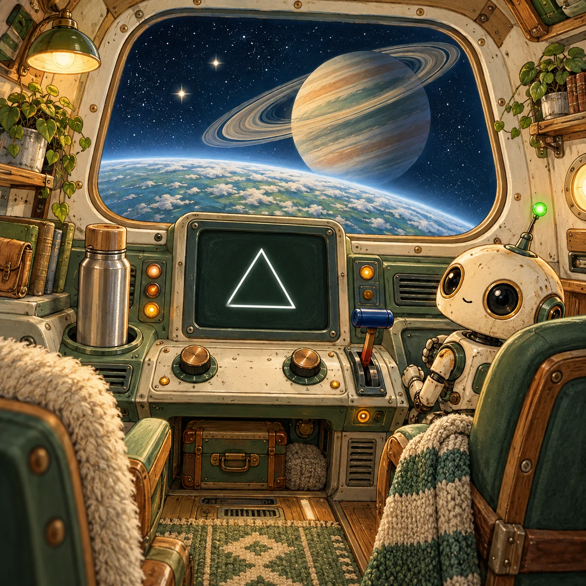 별빛 우주 정거장 다른 그림